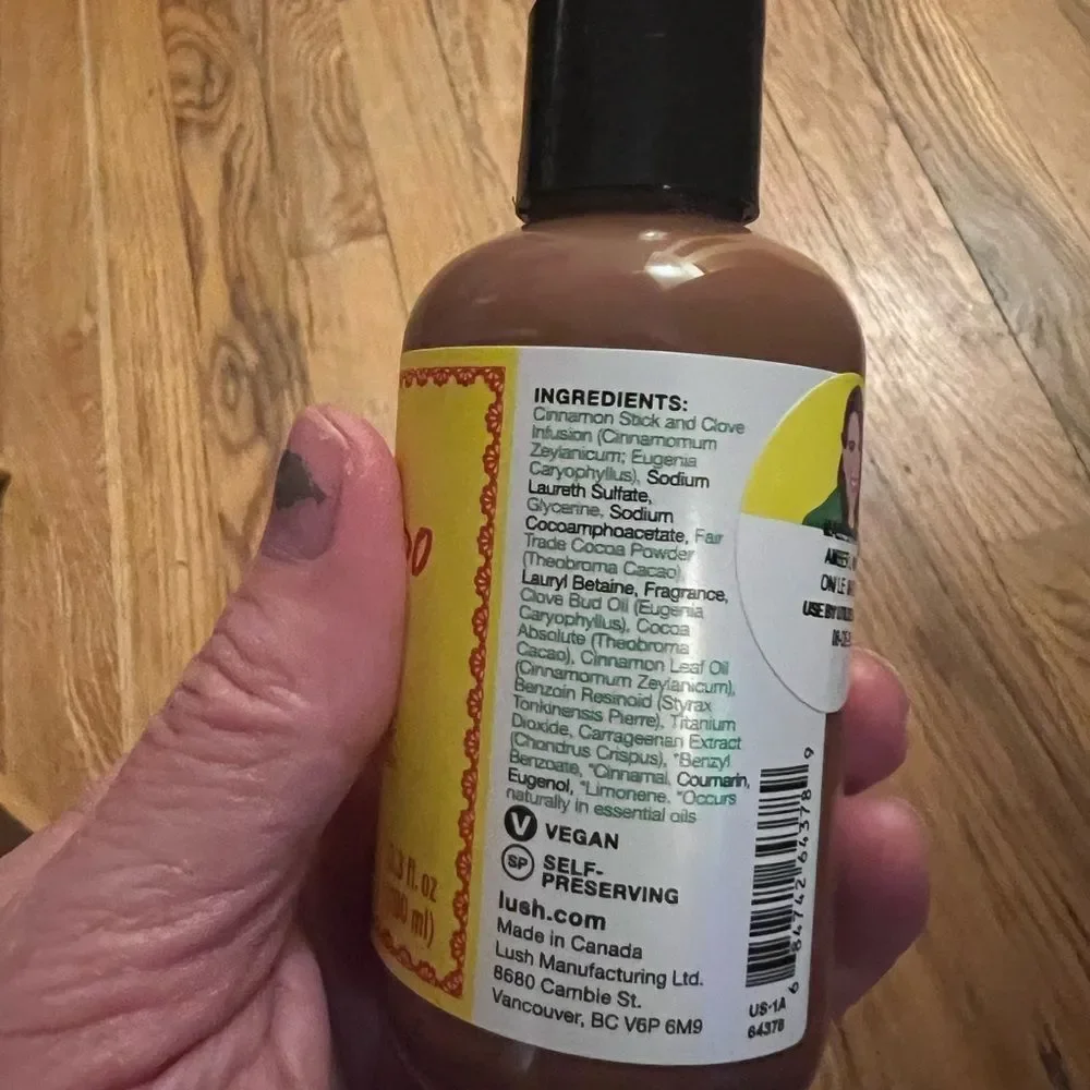 Lush Champurrado Shower Gel - Limited Edition 3.3 oz SEALED